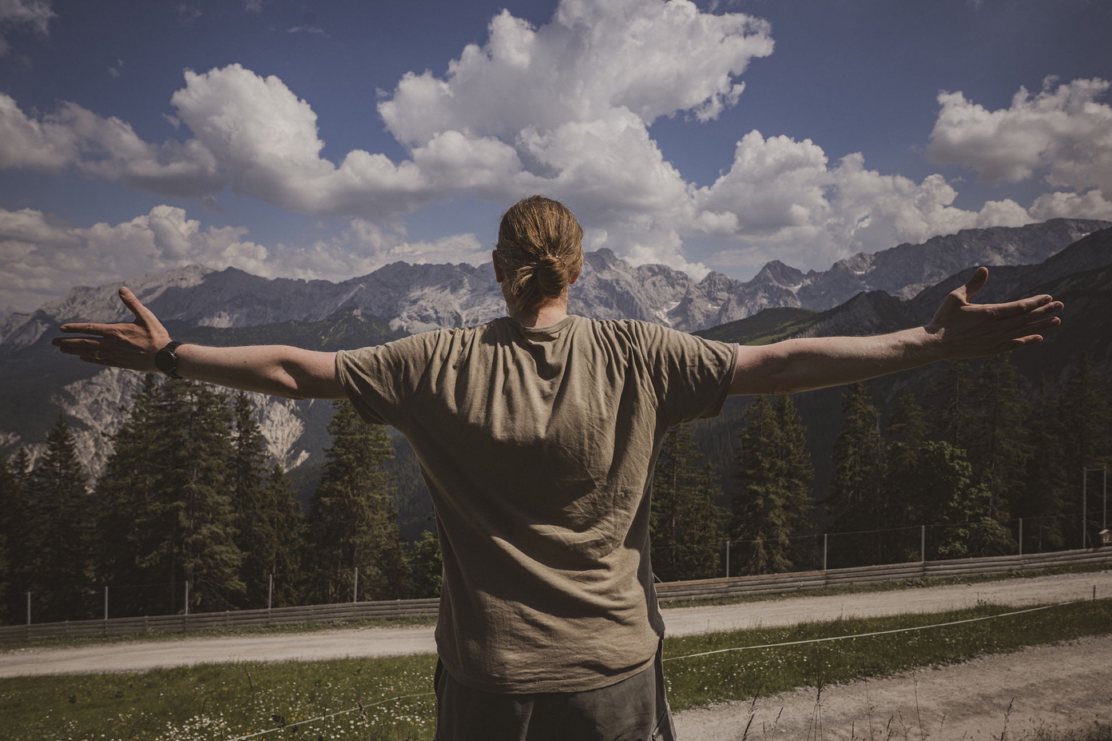Arbeits- und Coaching-Situation in der Natur